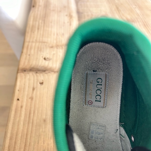 Men’s Gucci High Tops w/Box- EU size 7, US size 9. Gently used. Retail for $850. - Picture 4 of 5